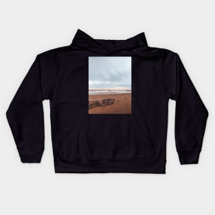 Stranded Lobster Trap on a New Brunswick Beach V1 Kids Hoodie